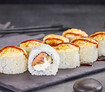 Нежный с лососем запеченный