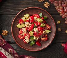 Салат Овощной с сыром