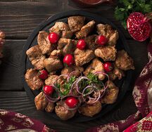 Шашлык из cвинoй шейки