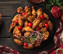 Шашлык из куриных крылышек