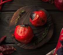 Помидоры на углях