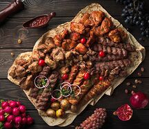 Ассорти шашлыков большое