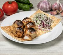 Молодой картофель с курдюком