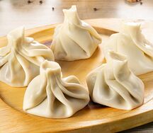 Хинкали с грибами