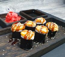 Ролл Краб запеченный