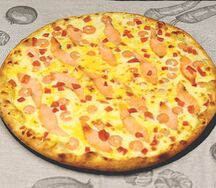 Пицца Сливочный лосось