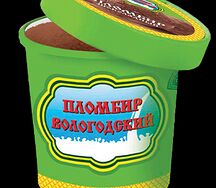 Вологодский пломбир шоколадный