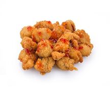 Куриный попкорн чили сладкий