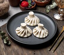 Хинкали с сыром сулугуни