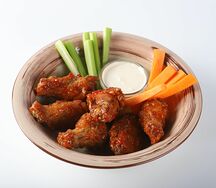 Крылья цыплёнка в остром соусе