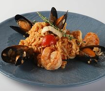 Ризотто с морепродуктами