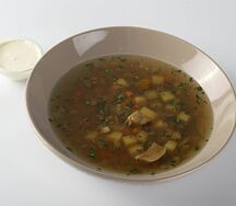 Суп из лесных грибов
