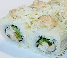 Ролл цезарь с курицей