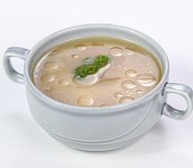 Куриный с домашней лапшой