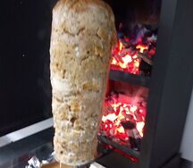 Шаурма куриная на углях