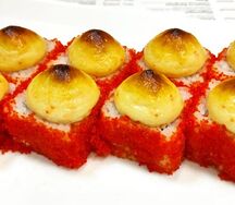 Запеченный Калифорния с лососем