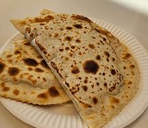 Кутаб с говядиной и свининой