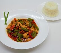 Курица с рисом