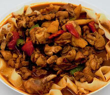 Уйгурский Дапанжи с угрой (spicy little)