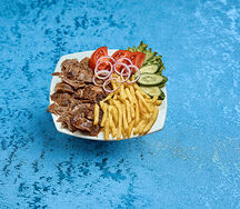 Döner kebap (с картошкой фри)
