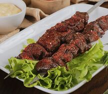 Шашлык из печени