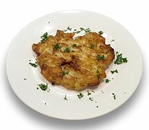 Куриная котлета с сыром