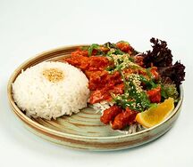 Хрустящая курица с чука