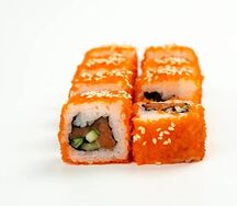 Калифорния ролл с лососем