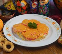 Мясо по-французски
