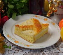 Пирог с творогом