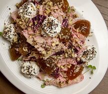 Barbabietola con formaggio