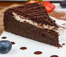 Choco collar cheesecake