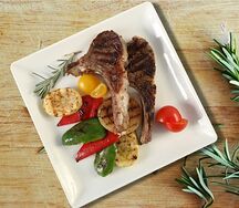 Корейка с овощами