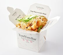 Wok с креветками