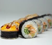 Запеченный с Гриль лосось