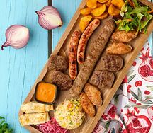 Мясо на мангале на 4 персоны