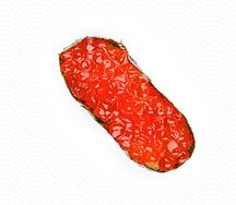 Суши с красной икрой