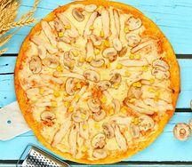  Курица с грибами 