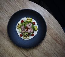 Roast beef salad