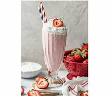 Strawberry milkshake