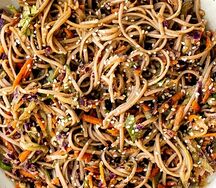 Soba with vegetables
