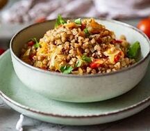 Buckwheat with vegetables