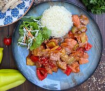 Курица с овощами