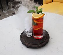 Редбулл мохито с гранатом