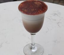 Латте макиато с шоколадом