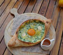 Хачапури со шпинатом 