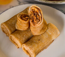 Блинчики с мясом