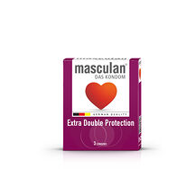 Презервативы Masculan Extra Double Protection №3