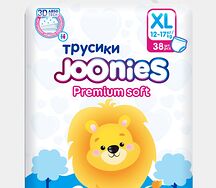Трусики Joonies Premium Soft p. Xl №38 (12-17кг)