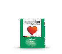 Презервативы Masculan Анатомические №3/4